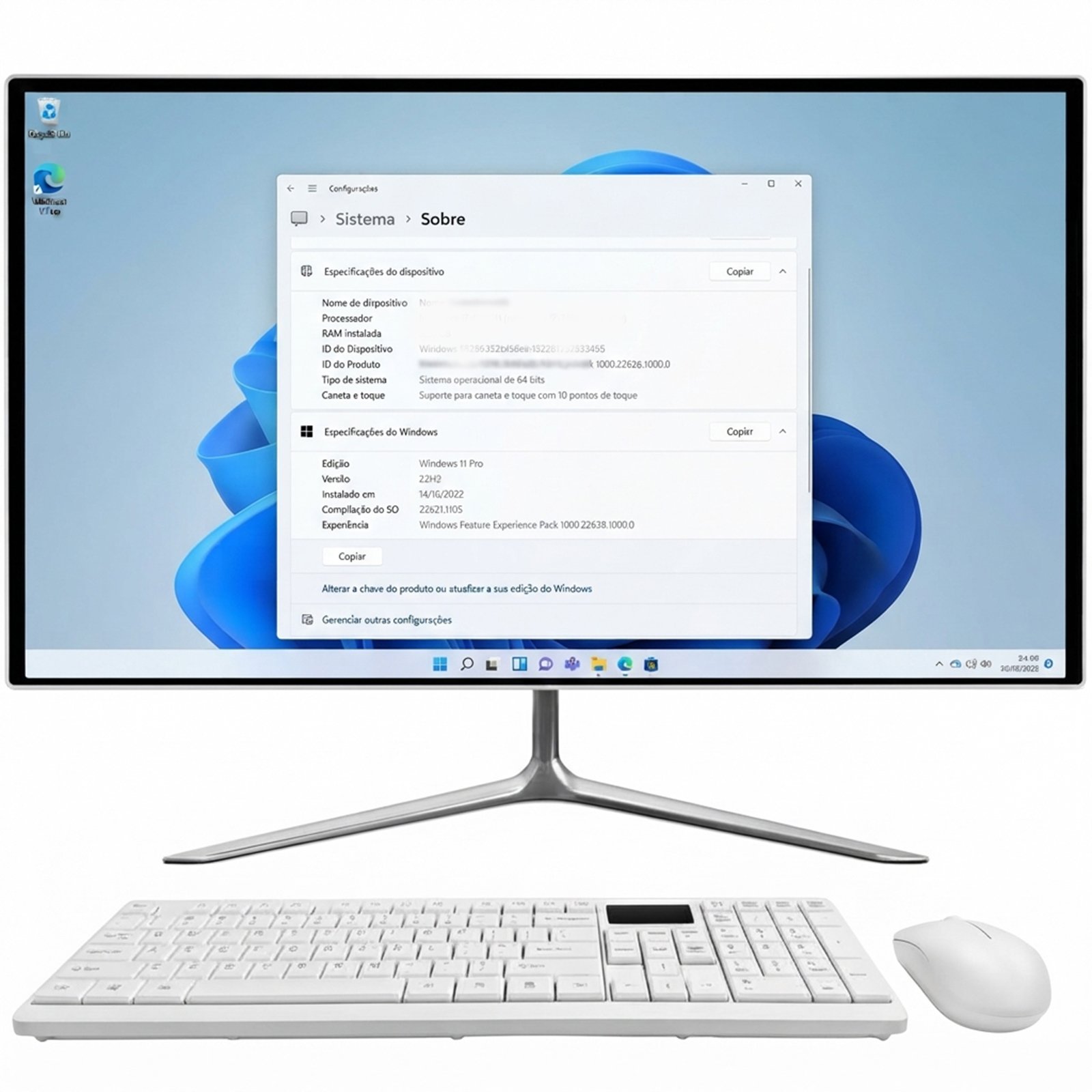 All in One Core i5 Ram 8Gb SSD 120GB